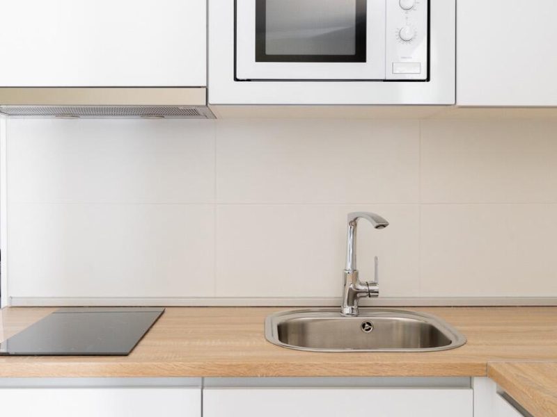 Cocina completa del apartamento Galizano con lavavajillas