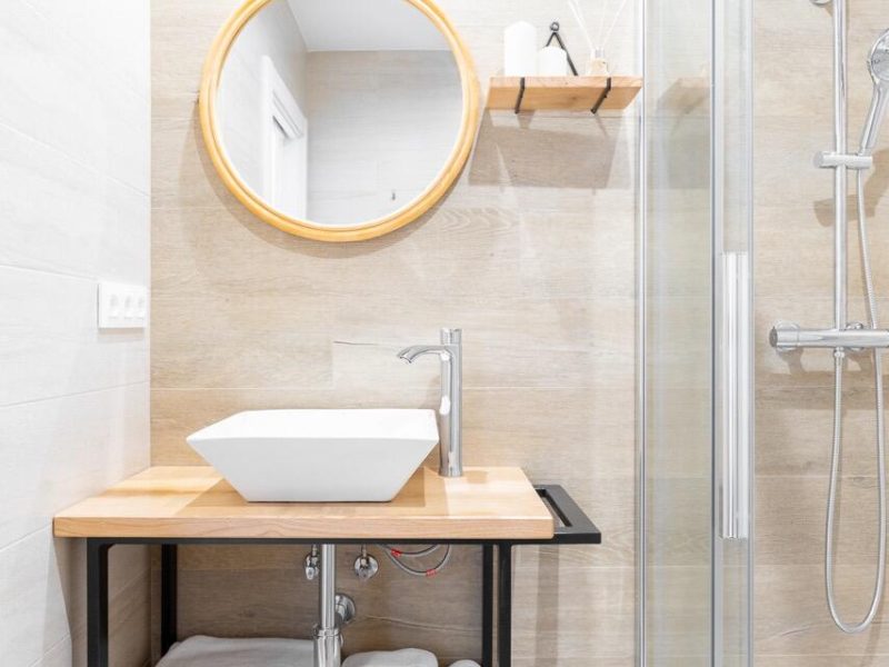 Salle de bain de l'appartement Sardinero